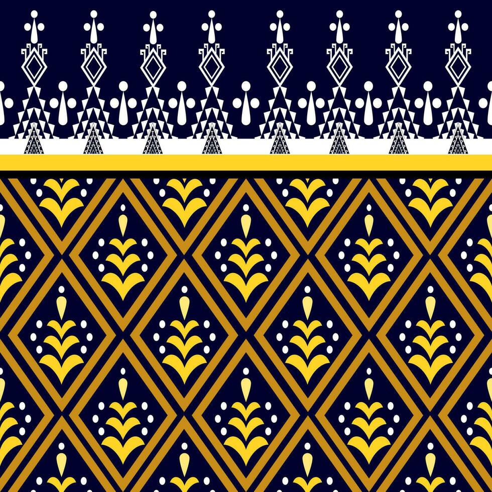 Vector seamless pattern design for fabrics, rugs, ornaments, textiles, decorations, wallpaper