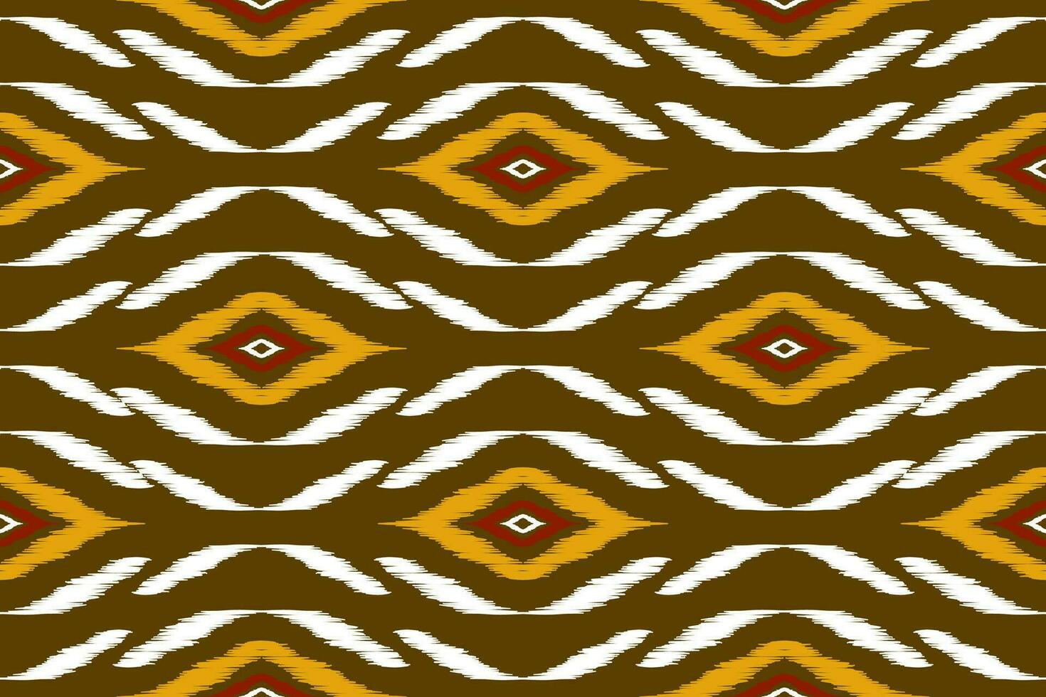 Abstract ethnic ikat background. Ethnic seamless pattern in tribal. Fabric Mexican style. Design for wallpaper, vector illustration, fabric, clothing, carpet, textile, batik, embroidery.