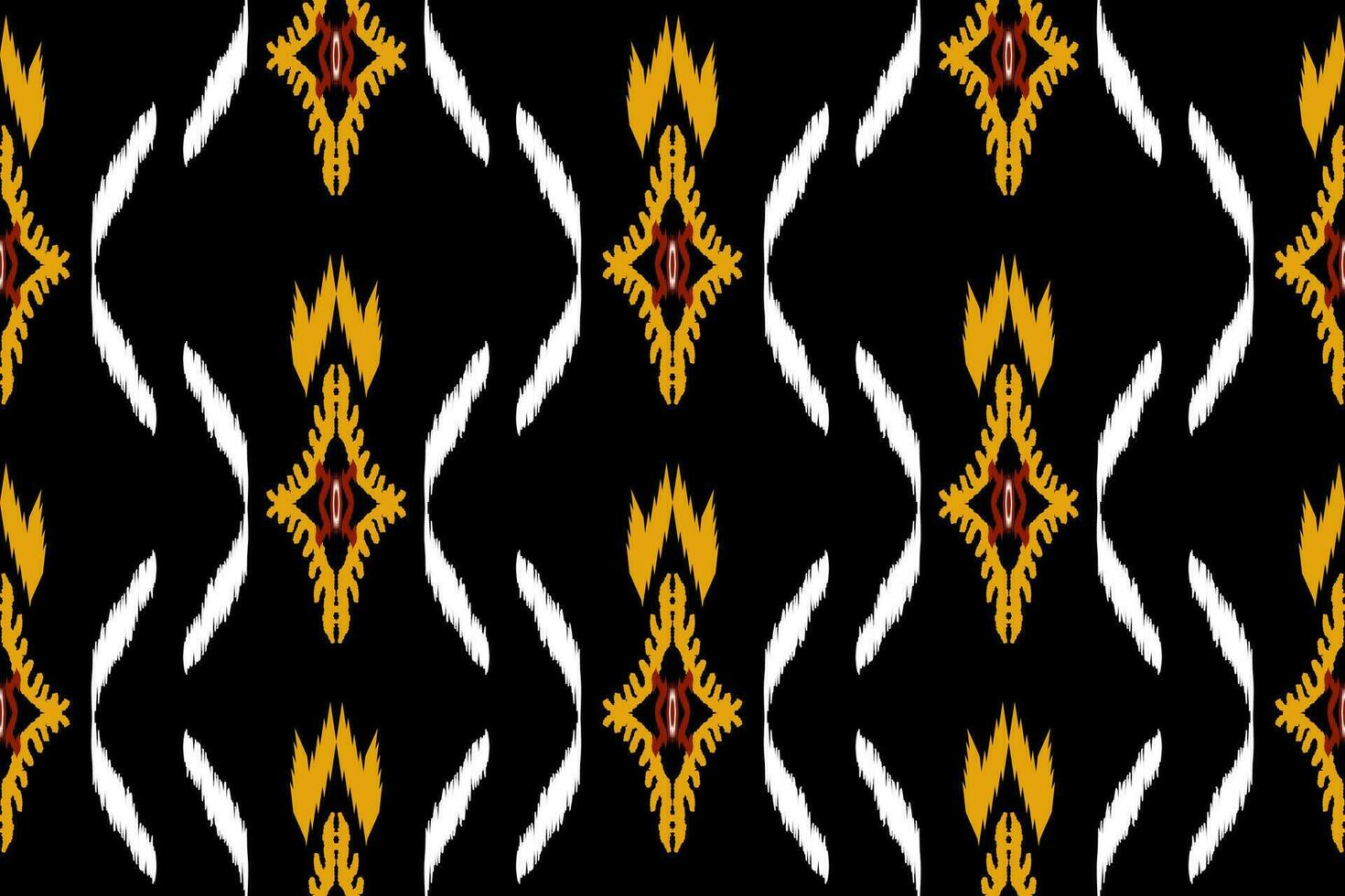 resumen geométrico modelo diseño en negro antecedentes para antecedentes o fondo de pantalla, ikat geométrico gente ornamento. étnico vector textura. sin costura modelo en azteca estilo.