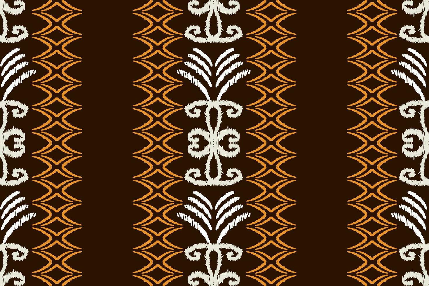 resumen ikat tribal antecedentes tribal sin costura modelo mexicano estilo tela fondo de pantalla diseño vector ilustración tela ropa alfombra textil batik bordado