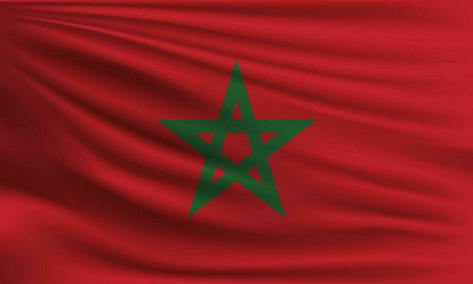 Vector flag of Morocco