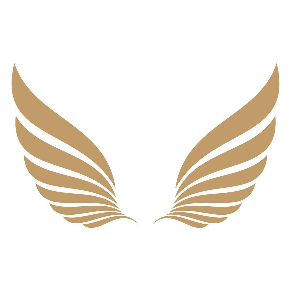 Flying wings logo illustration. 26385462 Vector Art at Vecteezy