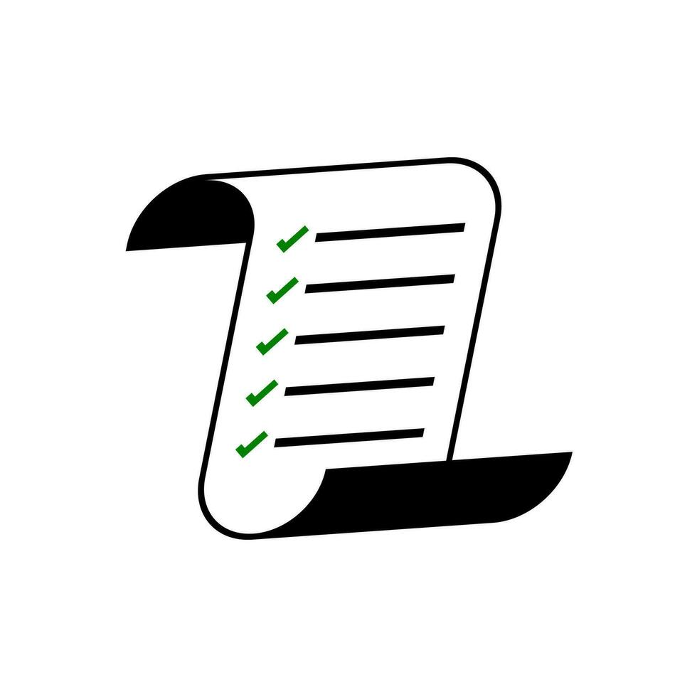 to do list paper vector