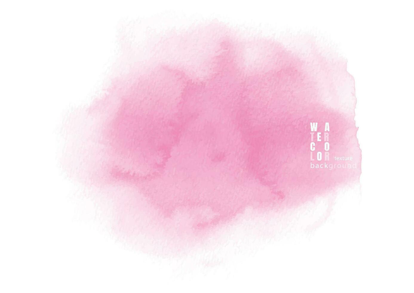 Light pink watercolor texture background vector