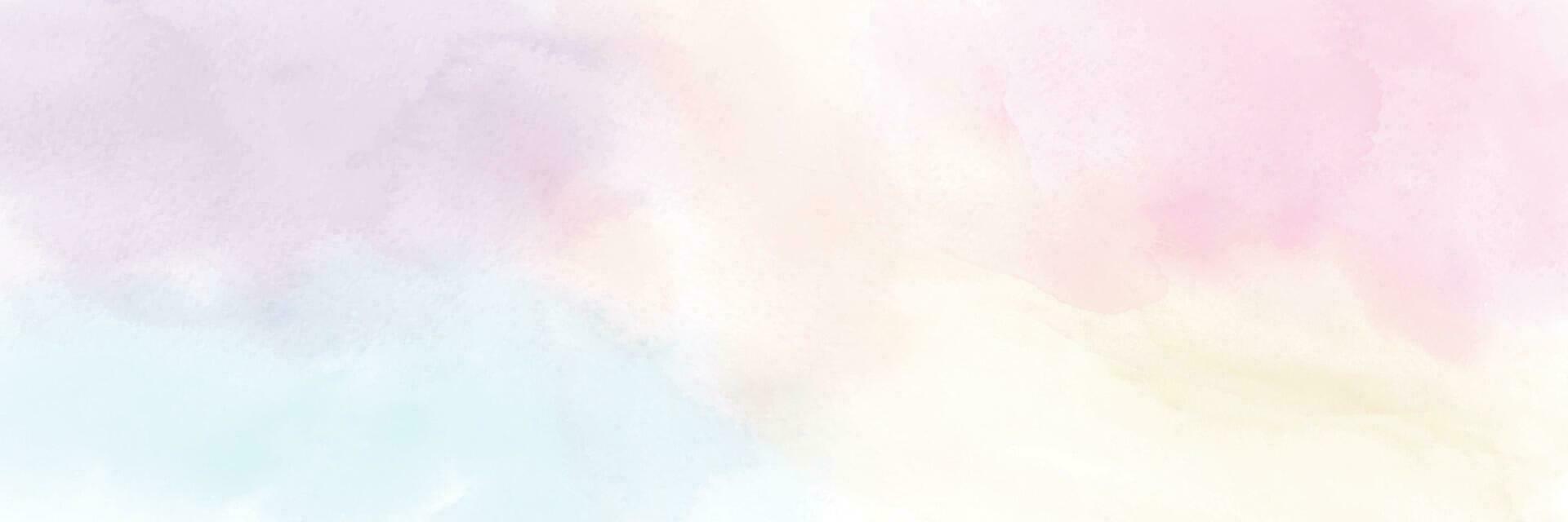Abstract minimal pastel watercolor for background vector