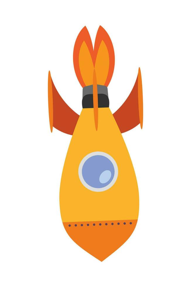 Space Object Illustration Isolated In White Background. Galaxy and Space Object Icon Design in Flat Style. vector