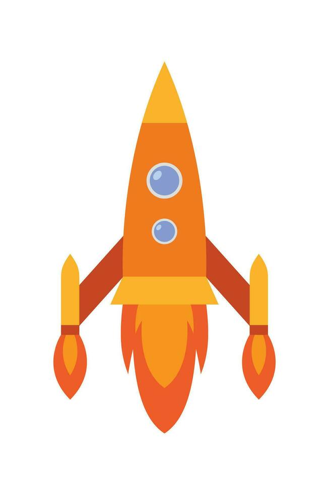 Space Object Illustration Isolated In White Background. Galaxy and Space Object Icon Design in Flat Style. vector