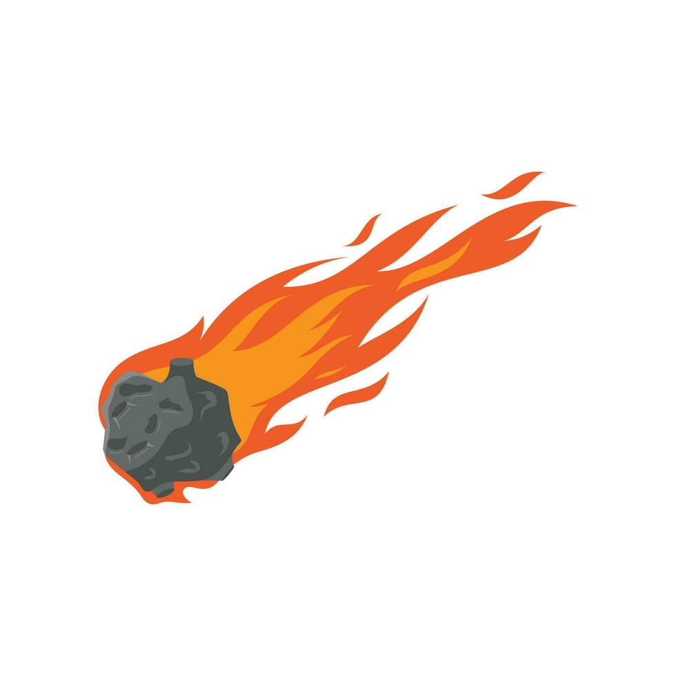 Space Object Illustration Isolated In White Background. Galaxy and Space Object Icon Design in Flat Style. vector