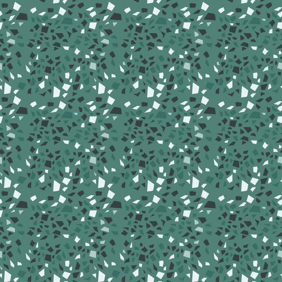 Terrazzo texture seamless pattern vector