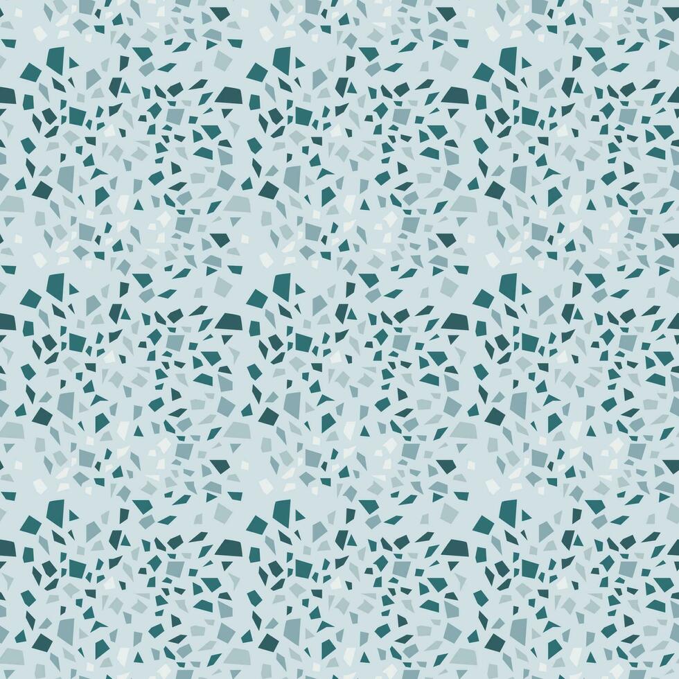 Terrazzo texture seamless pattern vector
