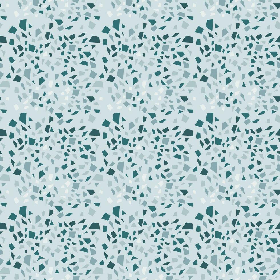 Terrazzo texture seamless pattern vector