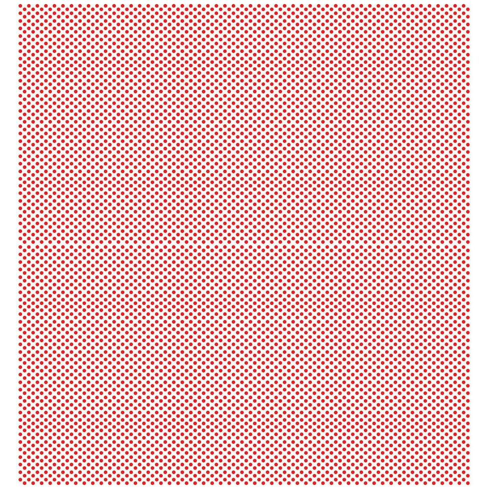A red and white polka dot pattern and Grunge Texture Effect vector