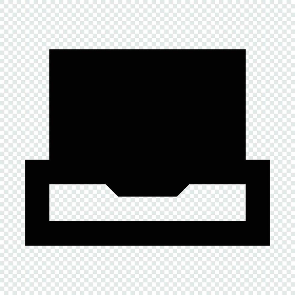 Laptop icon. Suitable for website UI design vector
