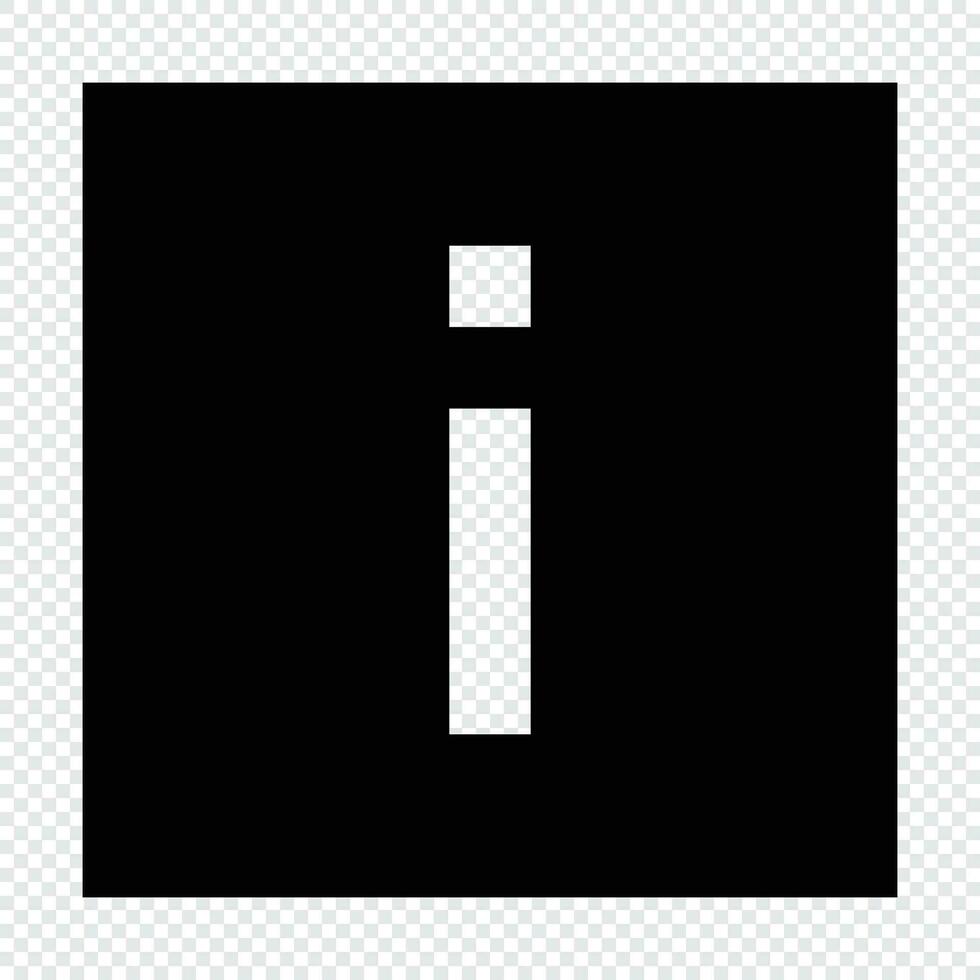 informacion icono. adecuado para sitio web ui diseño vector