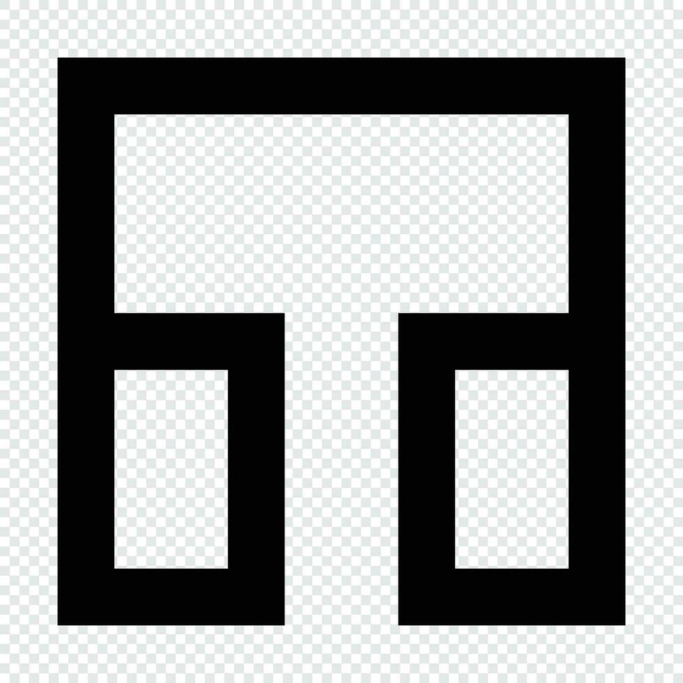 Headphone icon. Suitable for website UI design vector