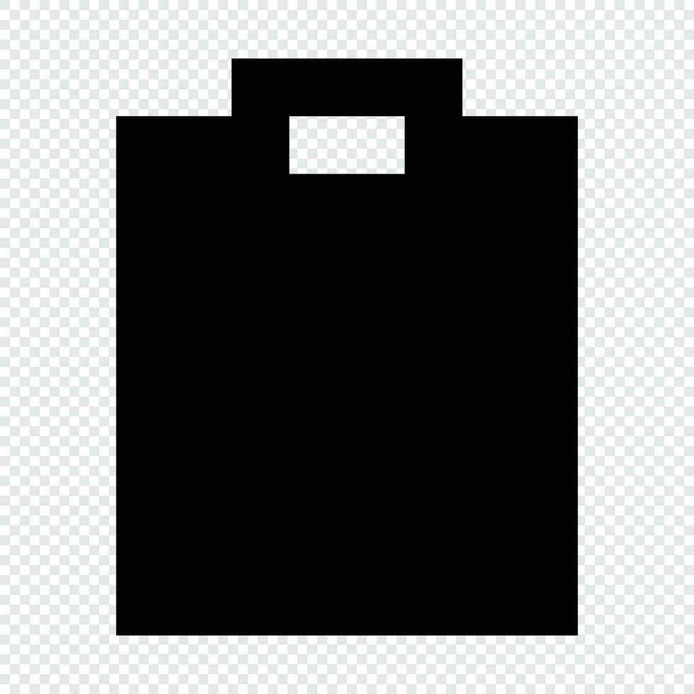 Paste icon. Suitable for website UI design vector
