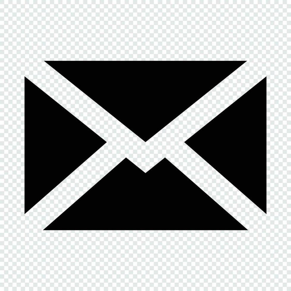 correo electrónico icono. adecuado para sitio web ui diseño vector