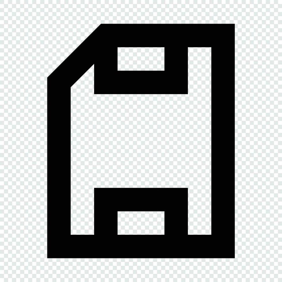 Save icon. Suitable for website UI design vector