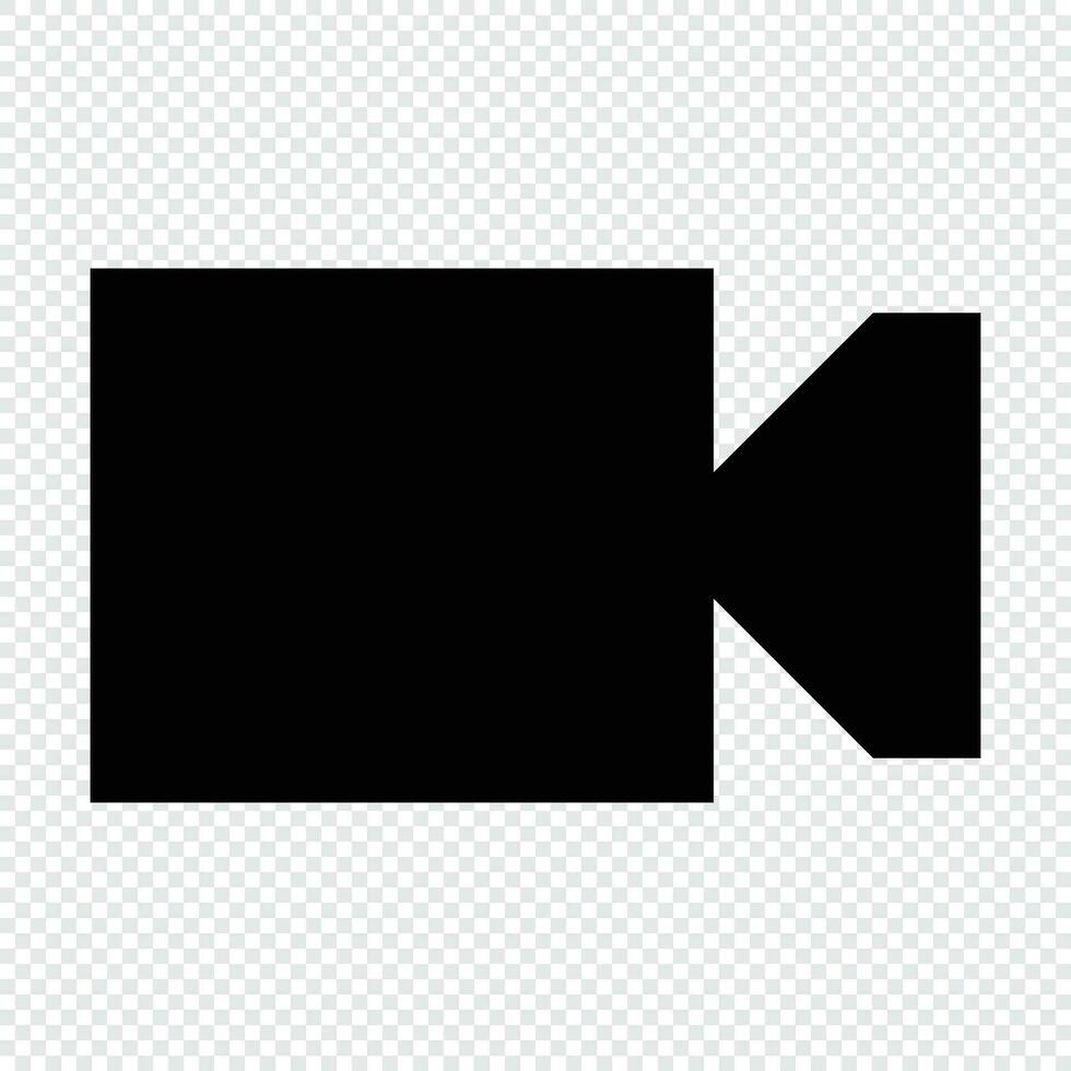 Video icon. Suitable for website UI design vector