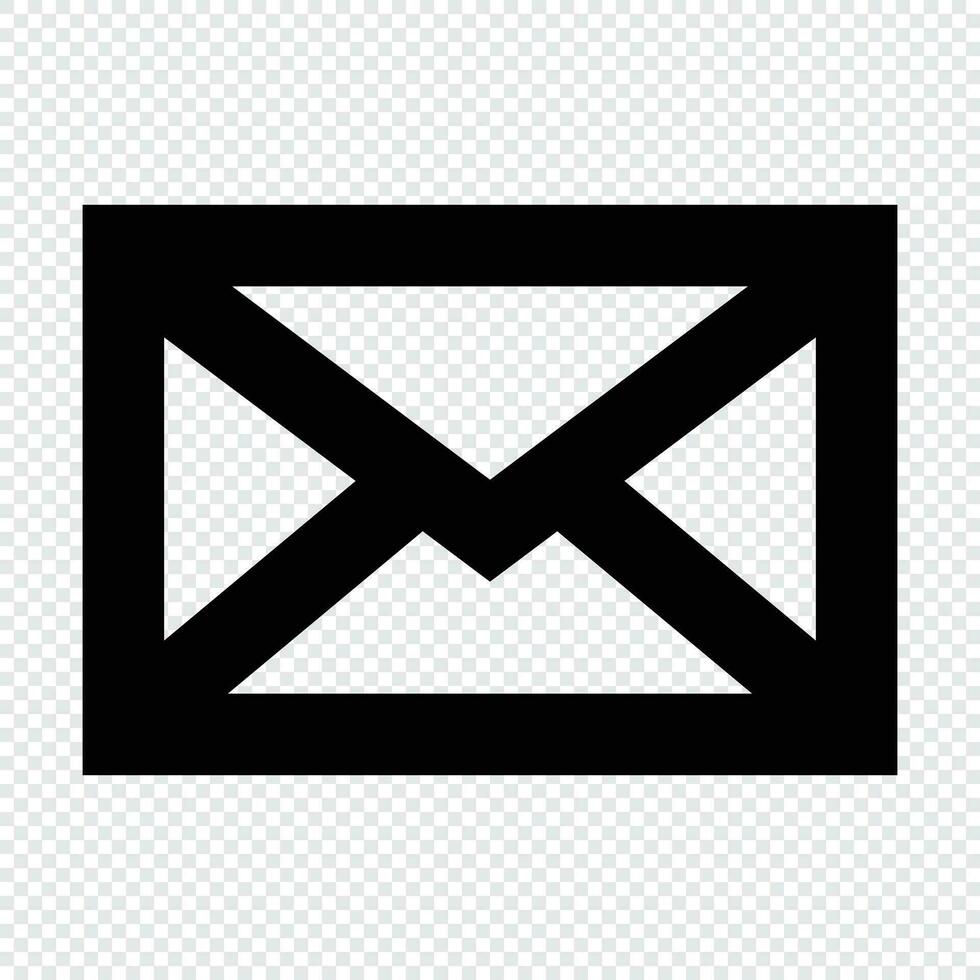 Email icon. Suitable for website UI design vector