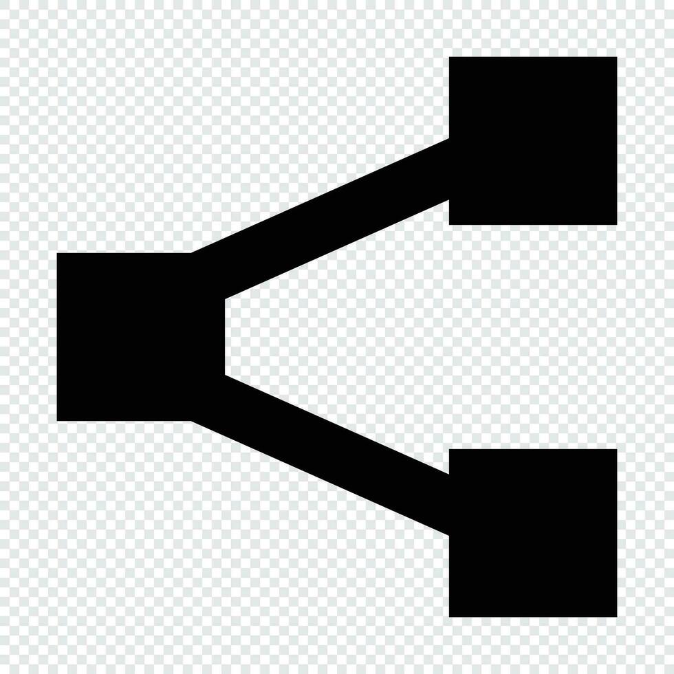 Share icon. Suitable for website UI design vector