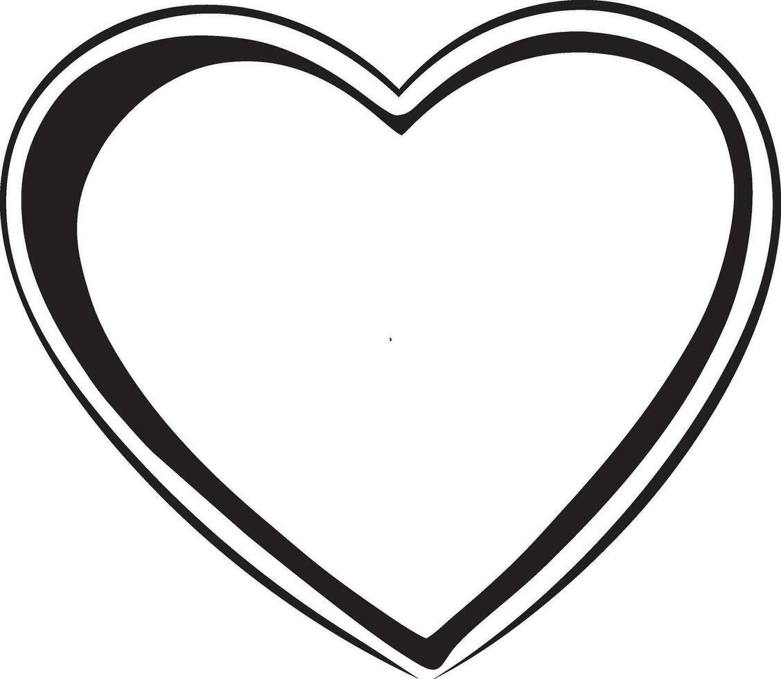 heart shape icon sing symbol sing element to decoration png file transparent on happy holiday vector