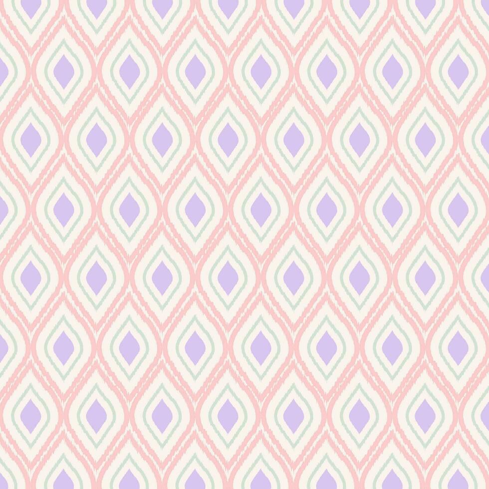 beautiful ikat pattern seamless, chevron, zigzag ethnic repeat tribal traditional style colorful background  modern desing vector illustration