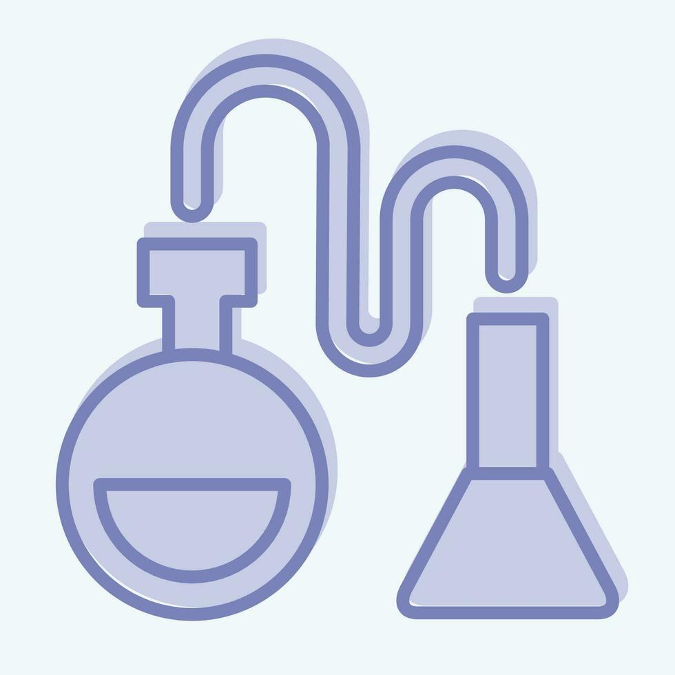Icon Development Process. related to Art and Media symbol. two tone style. simple design editable vector