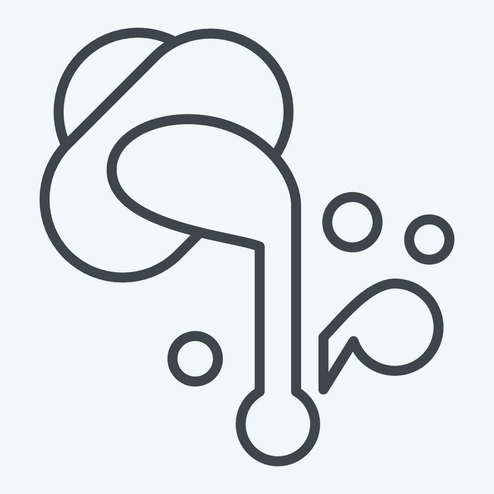 Icon Color Management. related to Art and Media symbol. line style. simple design editable vector