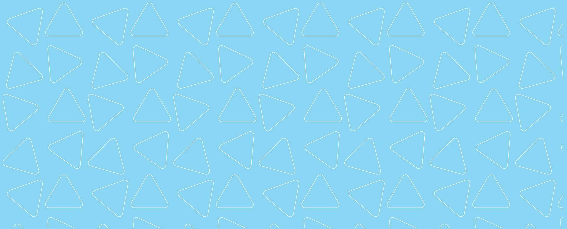 Geometric shape background pattern isolated with blue background. vector