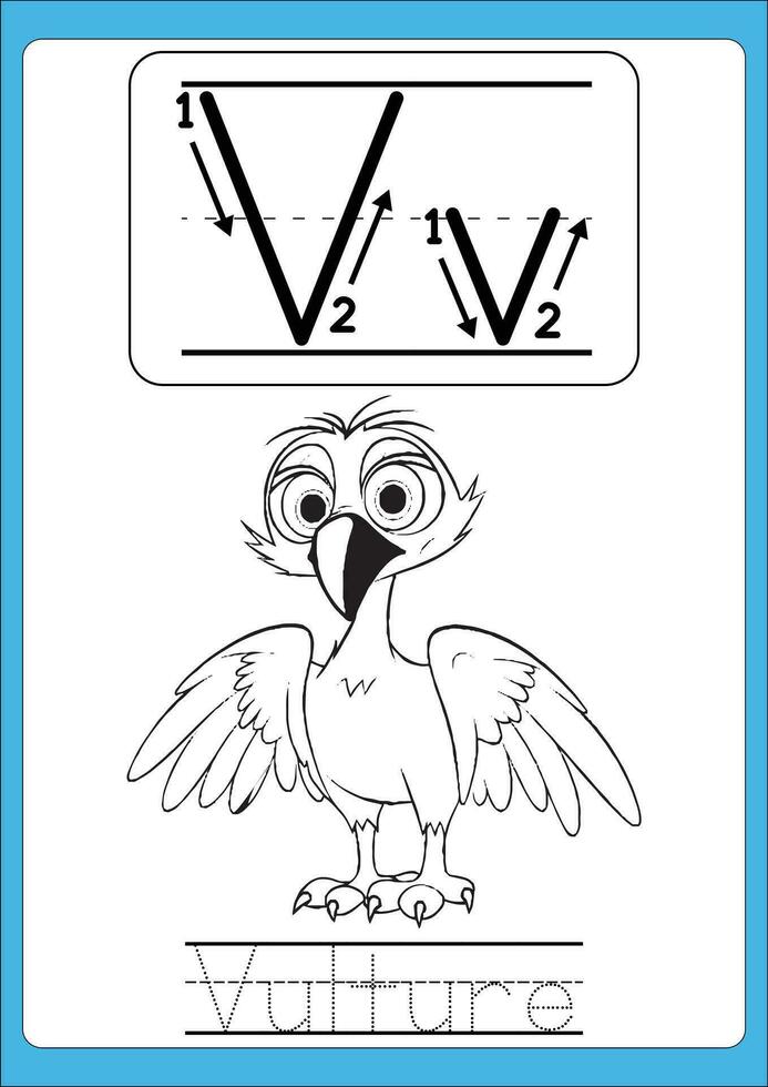 Alphabet Magic, Enchanting Tracing for Kids vector