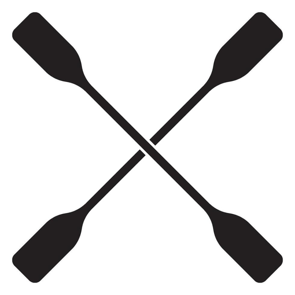 paddle icon vector