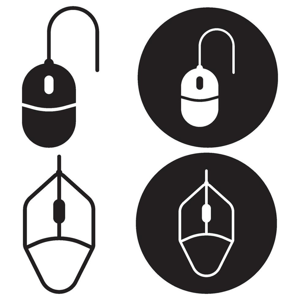 mouse icon vector