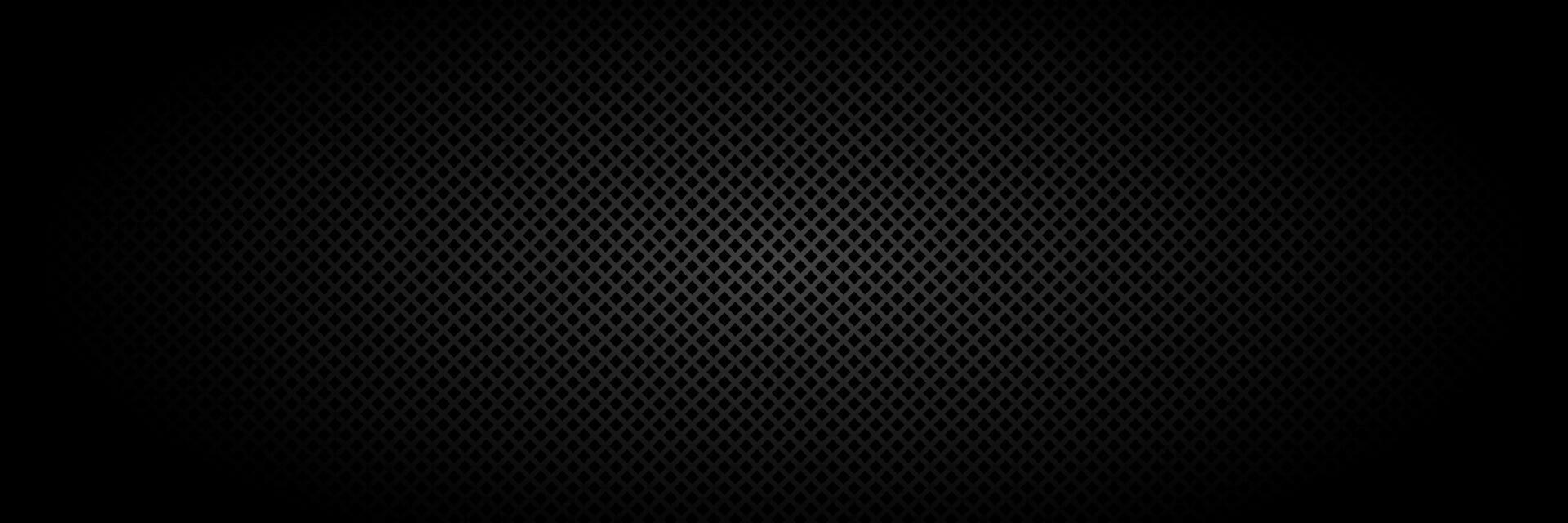 Abstract black background with Metallic texture pattern. Vector illustration