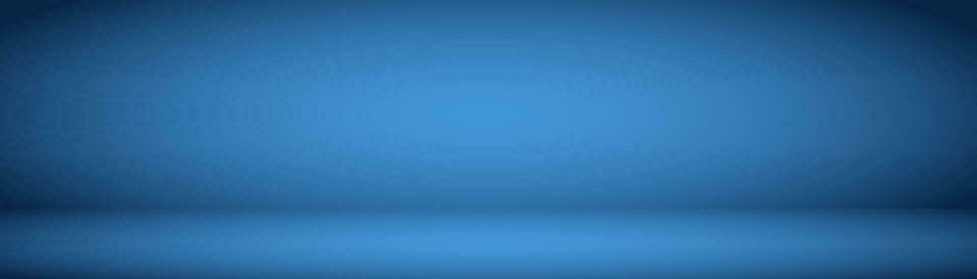 Abstract background. The studio space is empty. With a smooth and soft blue color vector