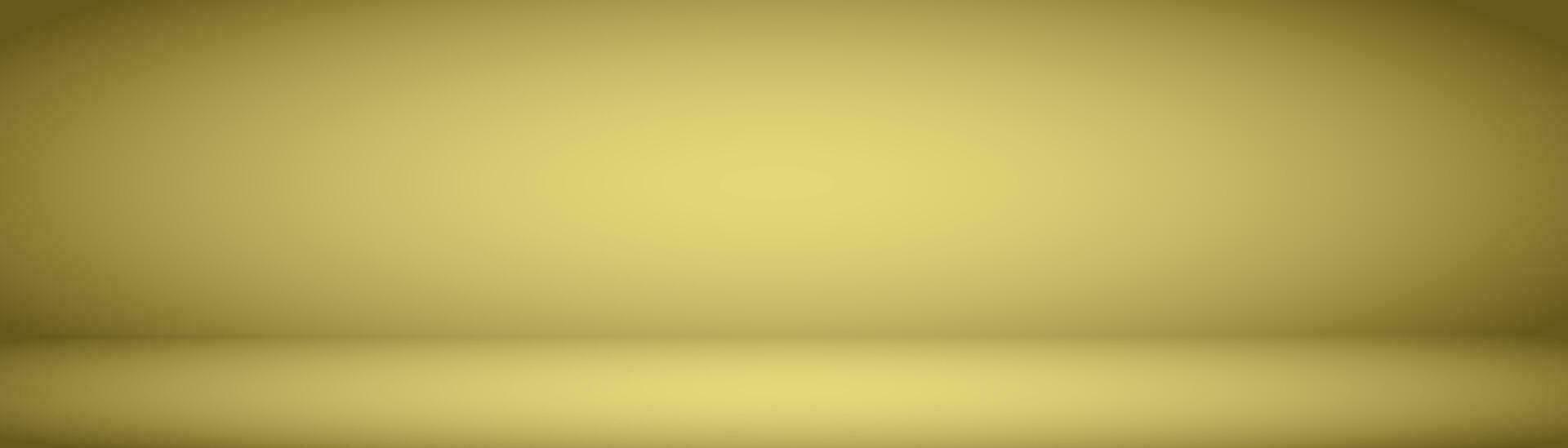 Abstract background. The studio space is empty. With a smooth and soft gold color vector