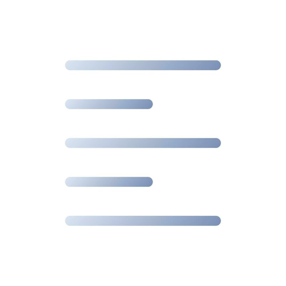 Text flat gradient two-color ui icon. Full document translation. Information and data. Simple filled pictogram. GUI, UX design for mobile application. Vector isolated RGB illustration