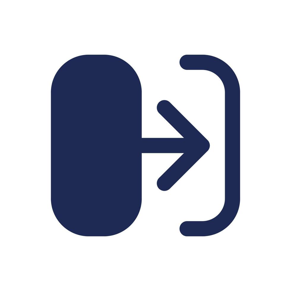 Transition black pixel perfect solid ui icon. Connect shots in video footage. Post-production. Silhouette symbol on white space. Glyph pictogram for web, mobile. Isolated vector image