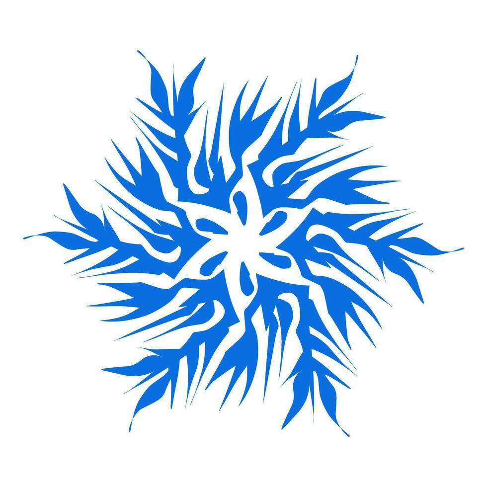 Blue color ethnic mandala patern design illustration. Perfect for logos, icons, stickers, tattoos, design elements for websites, advertisements and more. vector