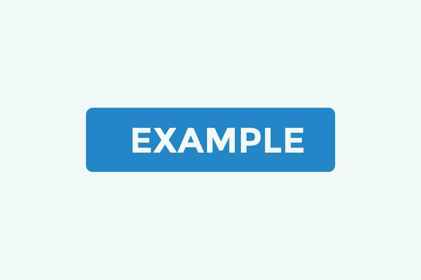 Example button web banner templates. Vector Illustration