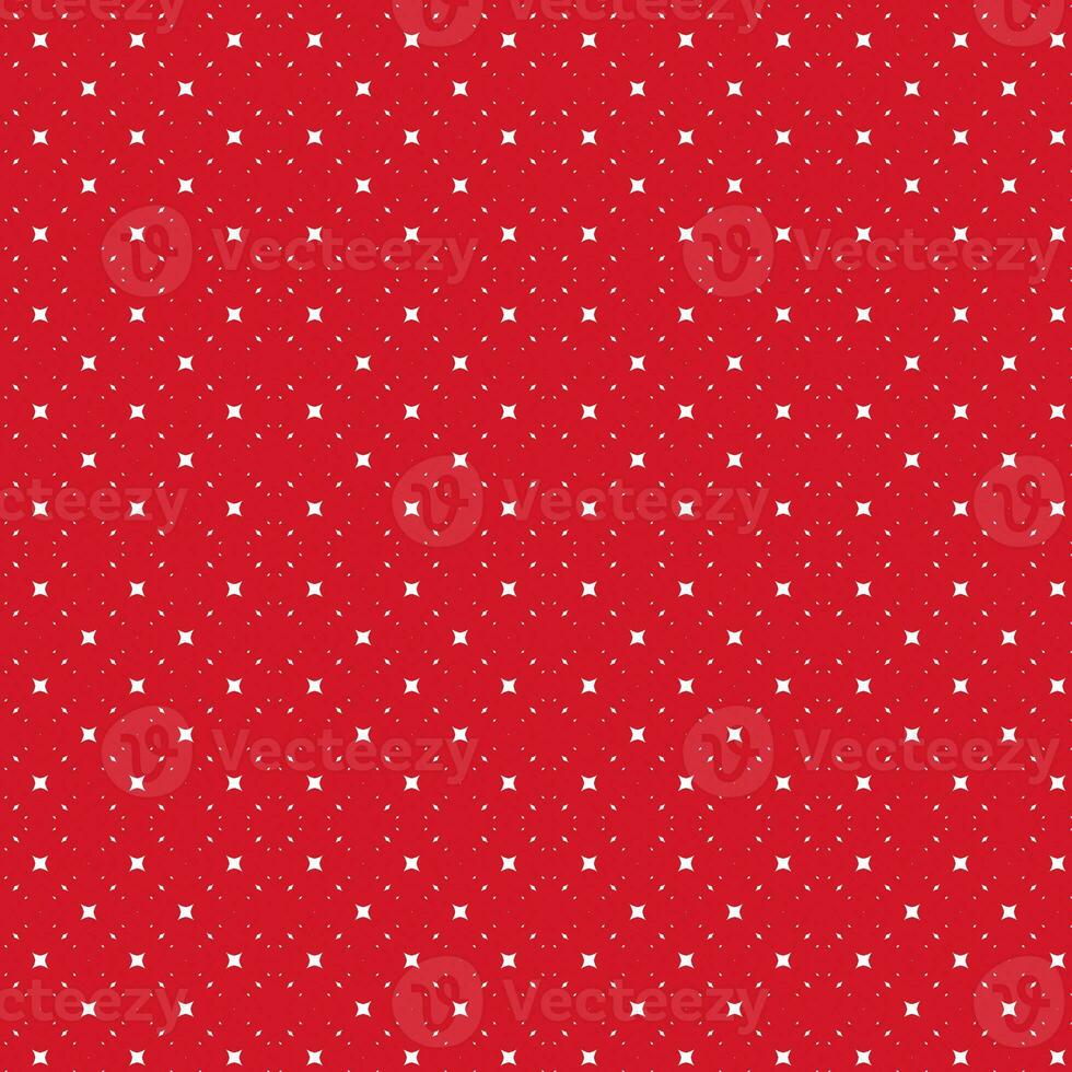 Abstract seamless pattern on red background for usage as an aesthetic and a decorative element photo