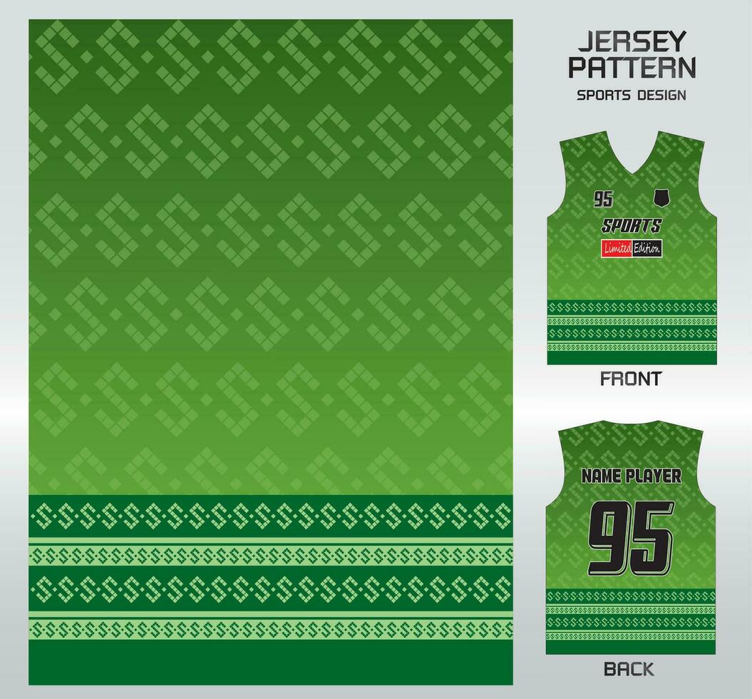 Pattern vector sports shirt background image.woven fabric pattern design, illustration, textile background for sports t-shirt, football jersey shirt