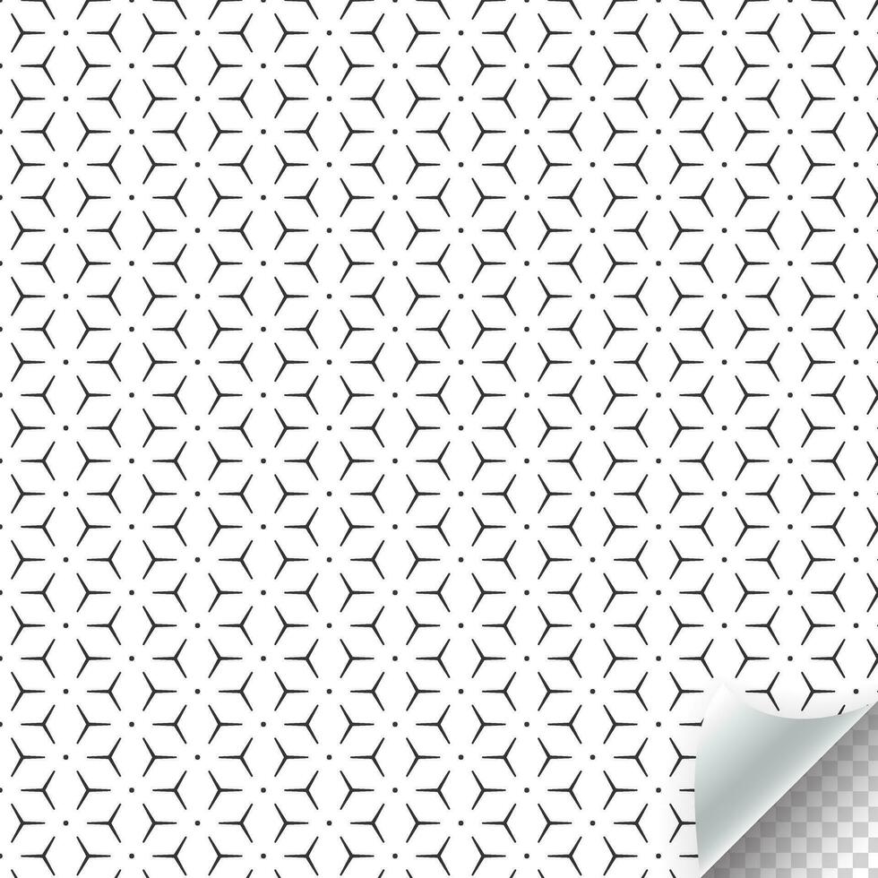 Minimalist geometric seamless pattern vector illustration