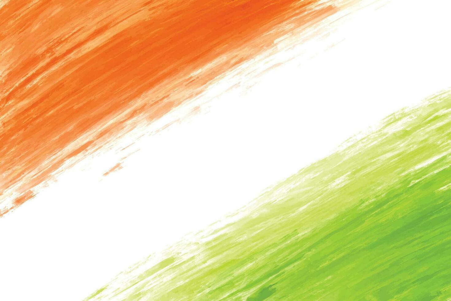 National flag colours for indian independence day celebration background vector