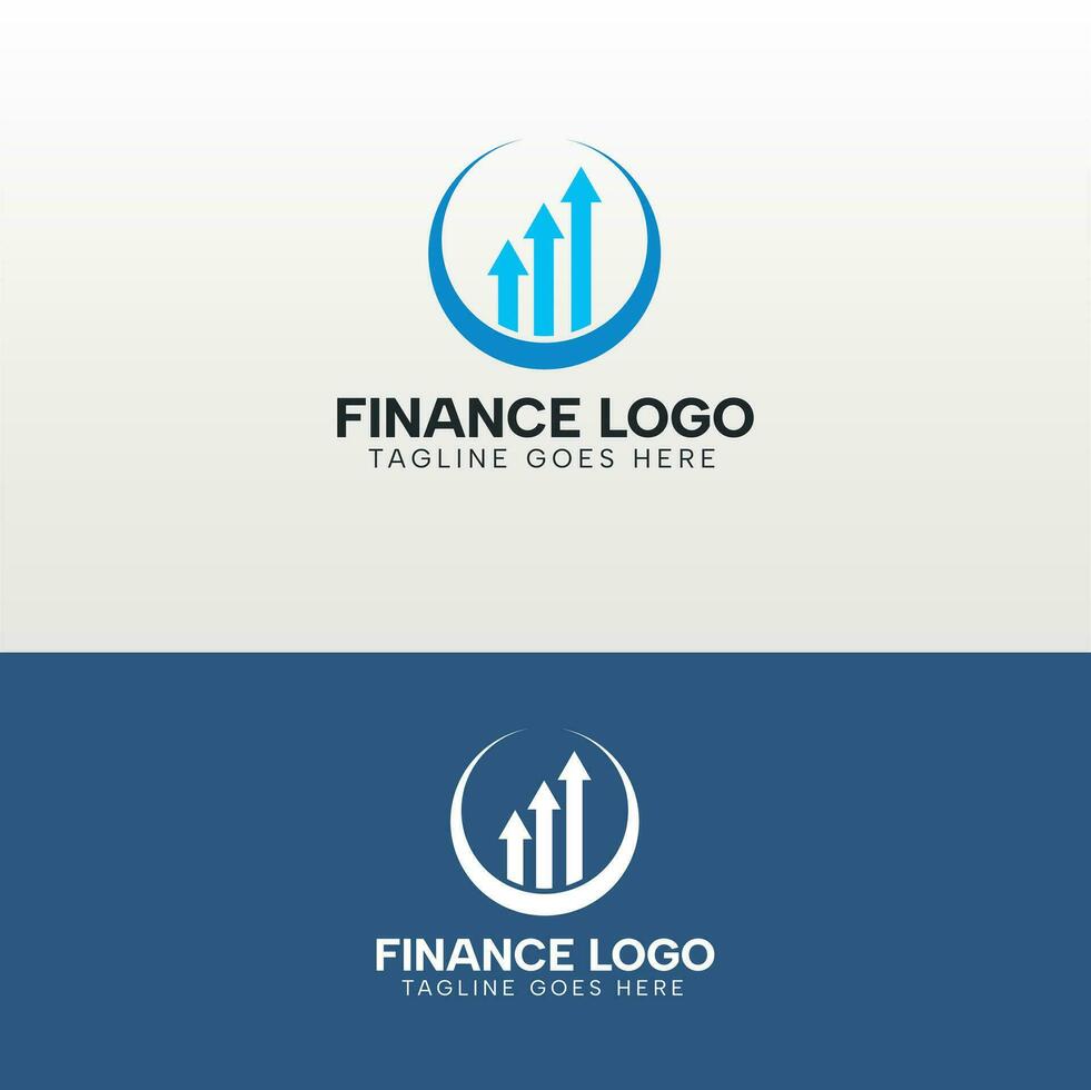 FInancial Logo Design , Accounting Firm Logo vector