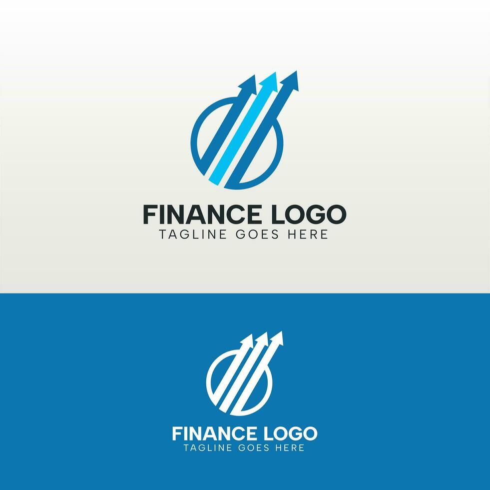 FInancial Logo Design , Accounting Firm Logo vector