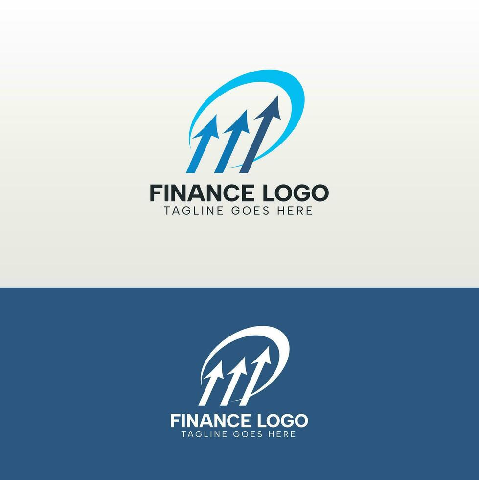 financiero logo diseño , contabilidad firma logo vector