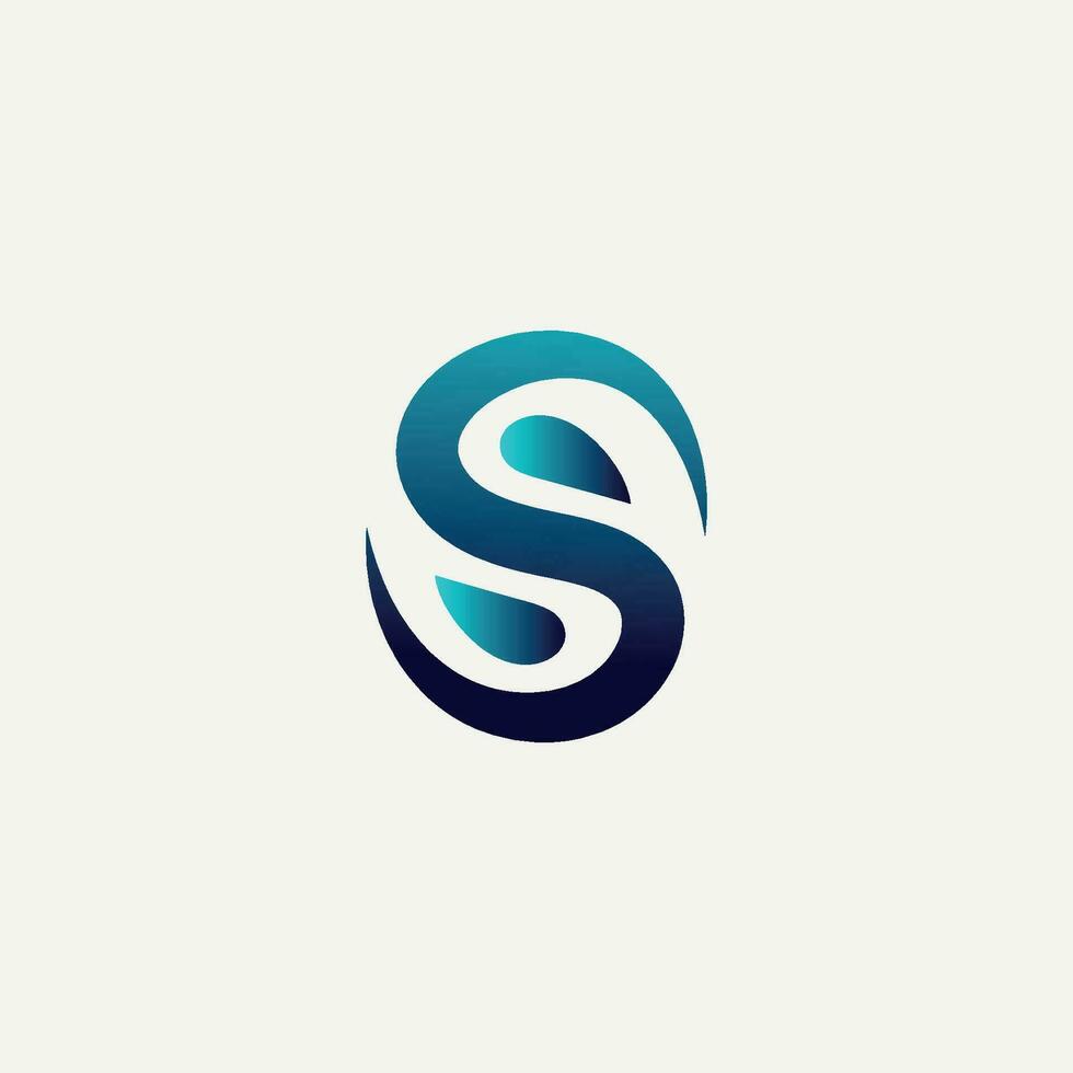 S Logo Design vector