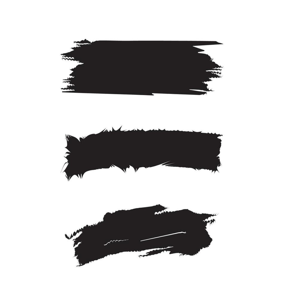Black Brush Stroke, Paint Brush Effect 26395342 Vector Art at Vecteezy