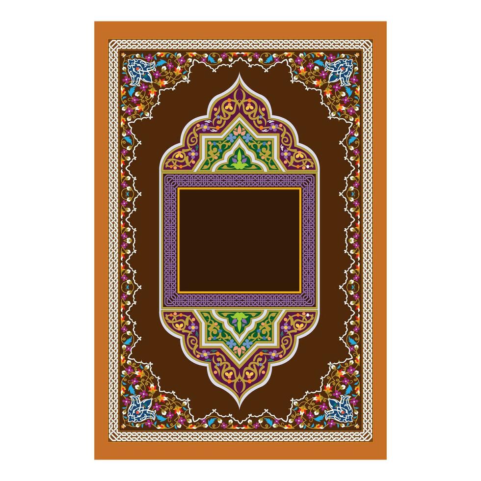 Islamic design, sample covers, frame and Borders design vector